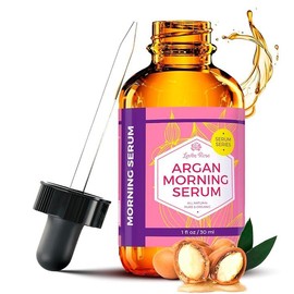 Leven Rose Argan Serum 1oz for Anti-Aging - Hydrating Moisturizer with Calendula, Jojoba, Pomegranate & Vitamins - Oil for Nourishing & Smooth Skin