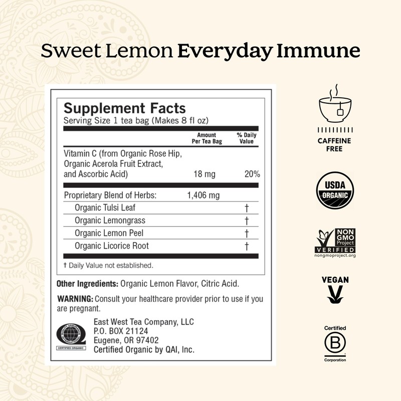 Yogi Tea Immune Support Tea Variety Pack - 16 Bags