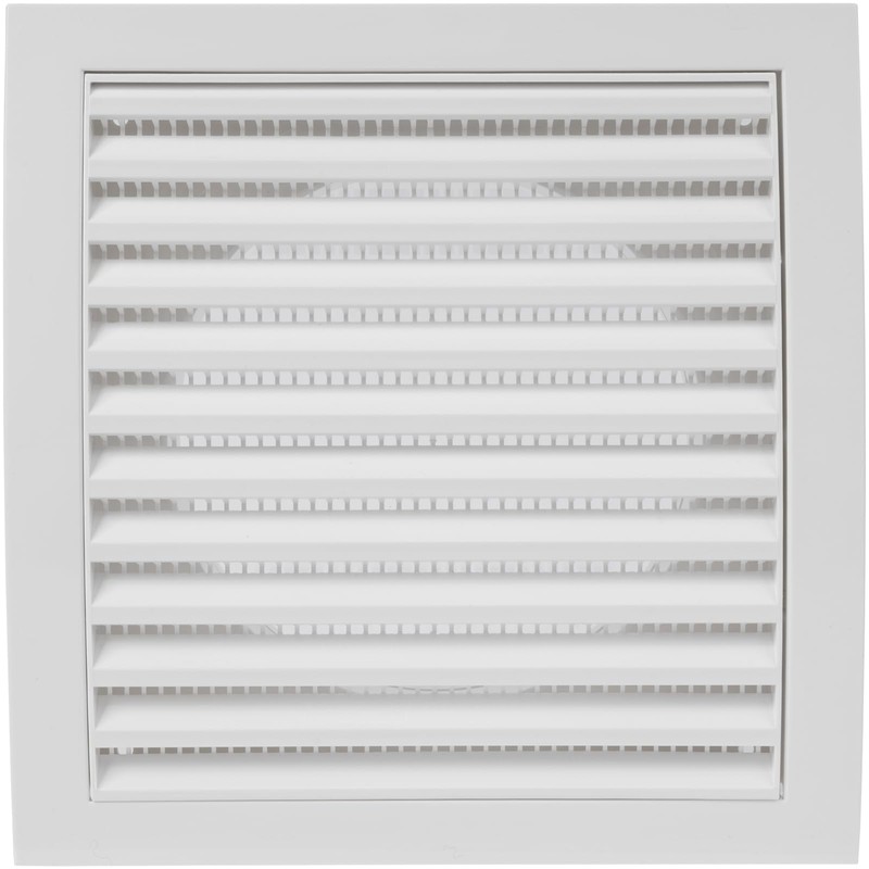White Extractor Hood Vent 5 Inch / 125 mm with