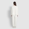 JAJU [JAJU/자주] 여 밍크 플리스 셔링 파자마 팬츠_아이보리 [JAJU] Women's