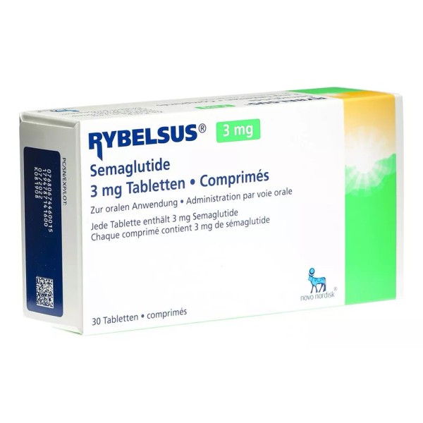 NOVO NORDISK MEXICO Rybelsus 3 Mg 30 Tabletas