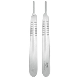 AIESI® Scalpel Handle (Scalpel Holder) Stainless Steel for Scalpel Blades No. 4