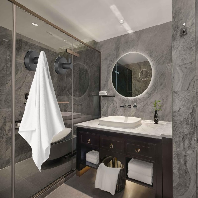 DGYB Suction Cup Hooks - Set of 2 Towel Hooks