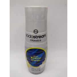 SodaStream Xtreme Diet Energy Drink Mix Caffeine Vitamins 14.9 OZ Exp 03/2025