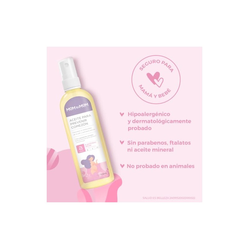 MOM to MOM Aceite para Prevenir la Comezón ETAPA a