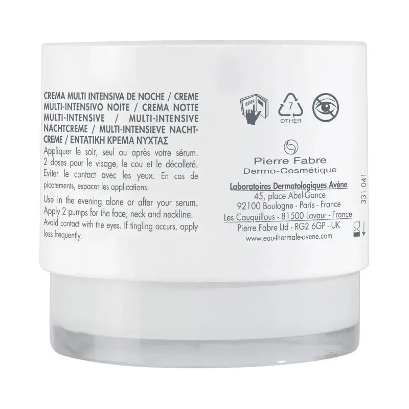 Crema de Noche Avène Hyaluron Activ B3 40ml | Antiarrugas