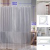 Heavyweight 8G Bathroom Curtain Liner, 72' W x 72' H