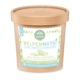 naftie Puppies Nutri - Nutrients Vitamin & Minerals Mix for Puppies and Junior Dogs - Multivitamins & Minerals - Dietary Supplement Food Additive - 500 g