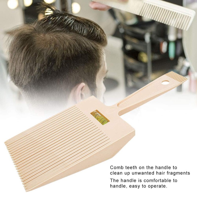 Professional Flat Top Comb, Portable Salon Barber Hair Styling Cutting