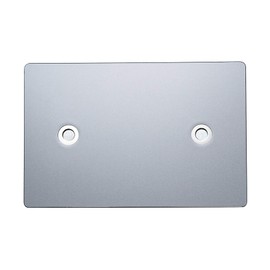TEICO Single part Austria cover plate for cars, 2-line, number plate holder, changing system/changing number plate