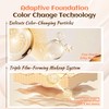 VIOLA HOUSE Foundation Colour Changing, Liquid Foundation Makeup for the