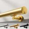 4FT Aluminum Handrail Kit for Indoor/Outdoor Stairs – (2–18 FT