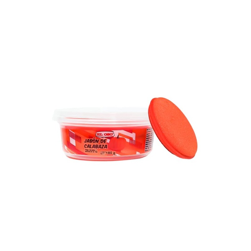 El Oso Jabon de Calabaza, 180 Gr