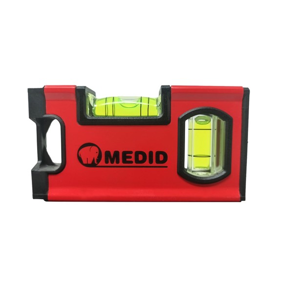 Medid Professional Mini Spirit Level 10 cm - Magnetic -