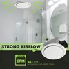 Homewerks 7140-50-G3 Bathroom Fan Ceiling Mount Exhaust Ventilation, Ultra Quiet