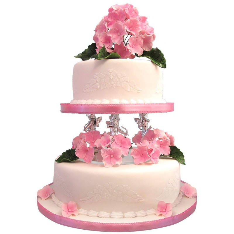 JEM Hydrangea Fondant Cutters, for Cake Decorating, Set of 4
