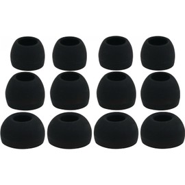 12pcs - 4S / 4M / 4L Eartips Compatible with Raycon Everyday and Fitness Wireless Earphones - Replacement Earbuds Adapters (All-B)