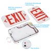 TORCHSTAR 8-Pack LED Exit Sign, Emergency Exit Light with Battery