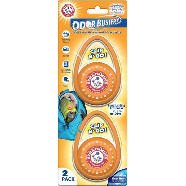 Arm & Hammer Odor Busterz Clip N' Go Air Freshener