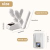 WRQIOO Shoe Dryer, 2 Pairs Boot Dryer and Deodorizer, Glove