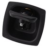 T Handle Door Latch 4x6mm Hole Spacing Zinc Alloy Folding