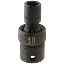 SKT-33360 3/8" Drive 6 Point Swivel Metric Impact Socket 10mm
