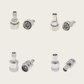 Mini Din 1개/LOT(미니 딘) 4.3-10에서 NEX10 남성 어댑터 RF [02 43 10F-NEX10M] 1 Piece/LOT (Mini DIN) NEX10 Male Adapter RF from 4.3-10 [02 43 10F-NEX10M]