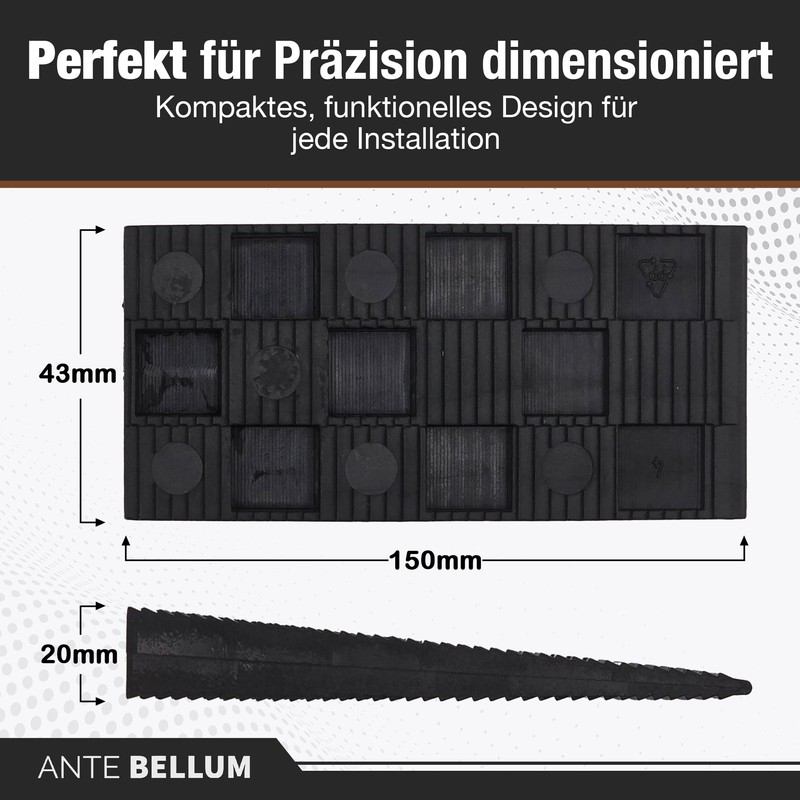 Plastic Spacers for Floors, Windows and Doors - Plastic Wedges