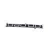 Lettering "Load Up" Sticker Letters Emblem Black/Chrome