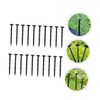 CAXUSD 60pcs Lightweight Gardening Stakes Durable Ground Anchors with Special