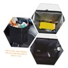 Vaguelly Auto Trash Can Car Trash Bag Washable Garbage Bin