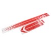 4PCS Car Sticker Universal Lightweight Portable Waterproof DIY Car Side