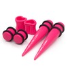 Marsrut Marsrut 48 PCS Acrylic Gauge Kit Tapers Heart Tunnels