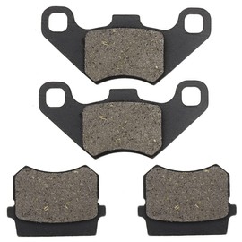 FVRITO Disc Brake Pads for 50cc 70cc 90cc 110cc 125cc Tao Tao Coolster 3050HD Kazuma Yamoto Vitacci Peace Roket RPS Kandi SunL Hammerhead 80T MudHead Baja DN150 ATV Quad 4-Wheeler Go Kart Dune Buggy