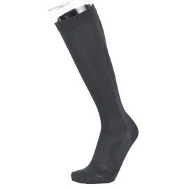 Nigai 2332900 Men's Business Arch Fit Support, Graduated Compression Ankle 30 hPa Calf 23 hPa High Socks, 97.charcoal