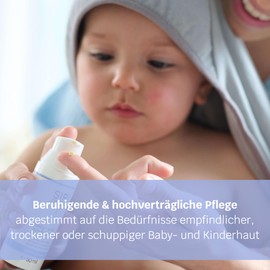 SIRIDERMA Baby & Children's Cream | Mild Basic Skin Care for Dry, Sensitive Skin | Skin Soothing & Moisturising | Also with Neurodermatitis | Without Perfume, 50 ml