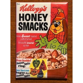 Honey Smacks Cereal Box Fridge Magnet