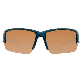 Maxx Stealth 2.0 HD Lenses Blue Carbon Fiber Print Frame Sports Sunglasses