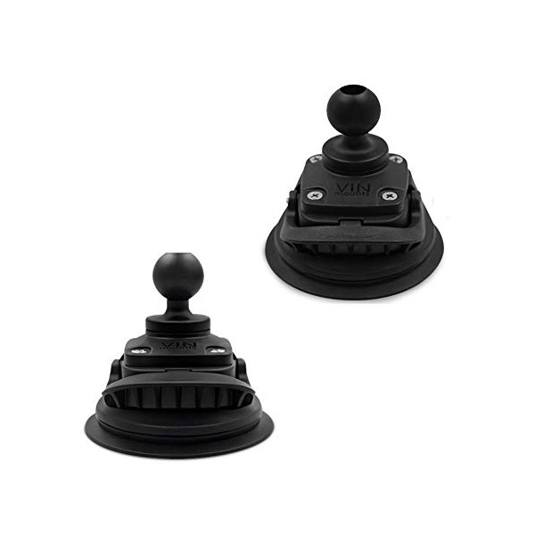 Composite Windshields Suction Cup Base Mount with 1'' Ball for