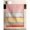 Maison d' Hermine Spring/Summer Table Runner, 100% Cotton, Decorative, Washable