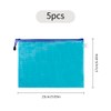 Tabanzhe A5 Zip Mesh File Pouch, Waterproof File Organiser -