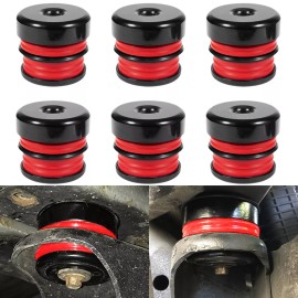 Sunluway Silicone Body Mount Bushing Kit for 08-16 Ford F-250 F-350 Super Duty Crew Cab