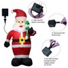 Inflatable Christmas Decorations 4 FT Inflatable Christmas Santa Claus with