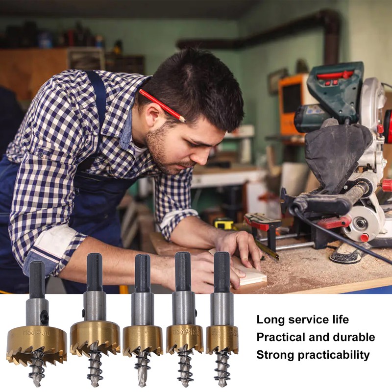 High Speed Steel Hole Opener High Strength HSS Hole Saw