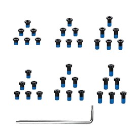 37 Pcs #8-40 Gunsmithing Screws (Standard & Oval Head, Length 6,8,10mm)