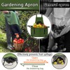 Tintsabo Gardening Apron, Harvest Apron Gardening Gifts for Men Gardening