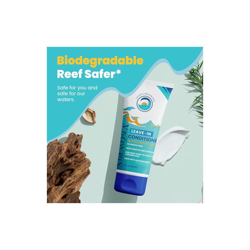 Stream2Sea Sulfate Free Leave-In Hair Conditioner with Sun Protection