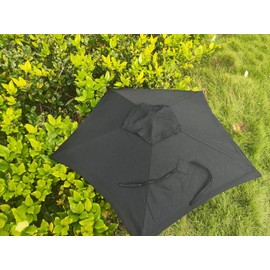 Radiant Plant Shade San Antonio Pentagonal Plant Umbrella (Black)