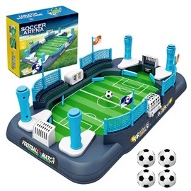 Mini Soccer Board Game for Kids Tabletop Foosball Table Toy, Interactive Indoor Party Game for Boys Girls Age 6-12, Family Game Night Birthday Gift