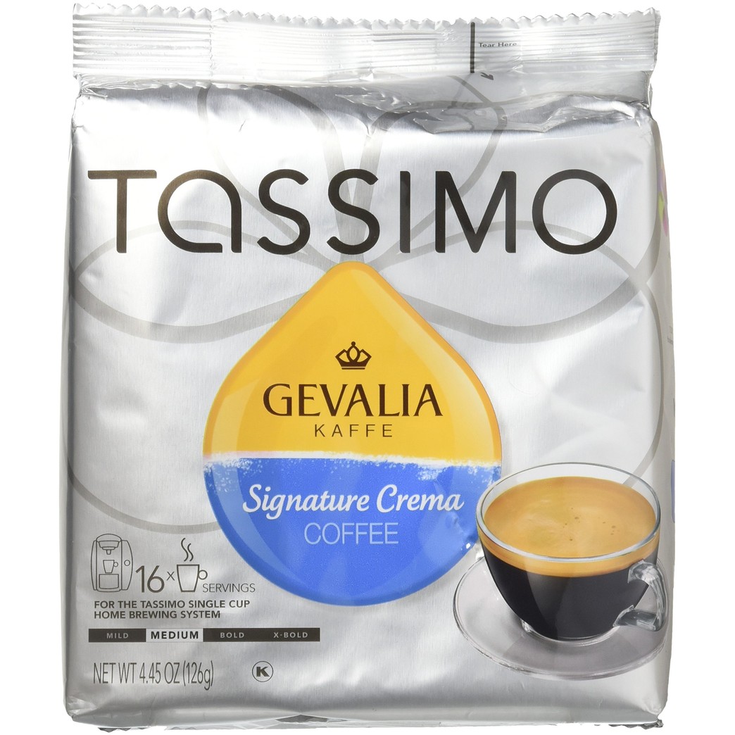 Gevalia Kaffe Signature Crema Coffee T-Discs